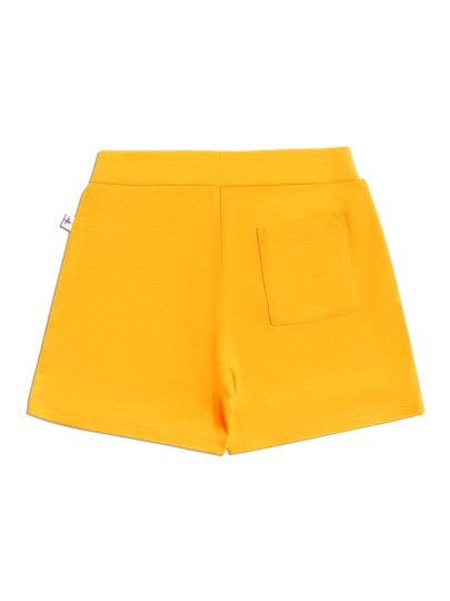 Pantaloncini cotone organico Gialli | LEELA COTTON