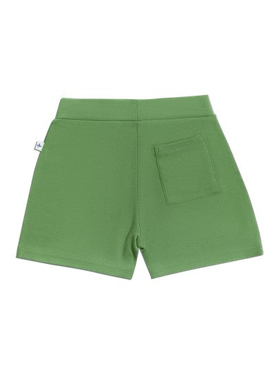 Pantaloncini cotone organico Verdi | LEELA COTTON