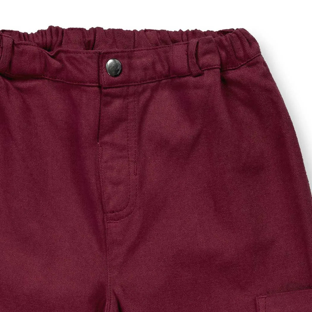 Pantaloni Wine Red | Sense Organics
