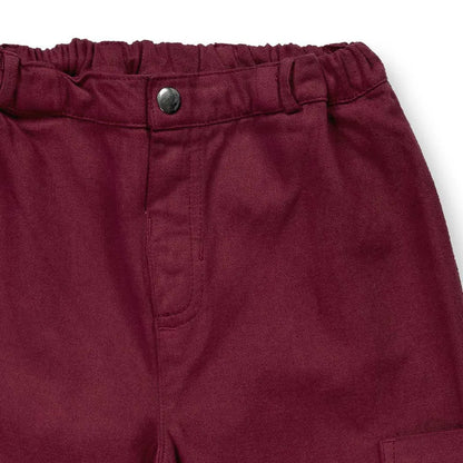 Pantaloni Wine Red | Sense Organics