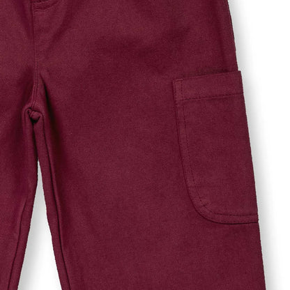 Pantaloni Wine Red | Sense Organics