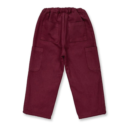 Pantaloni Wine Red | Sense Organics