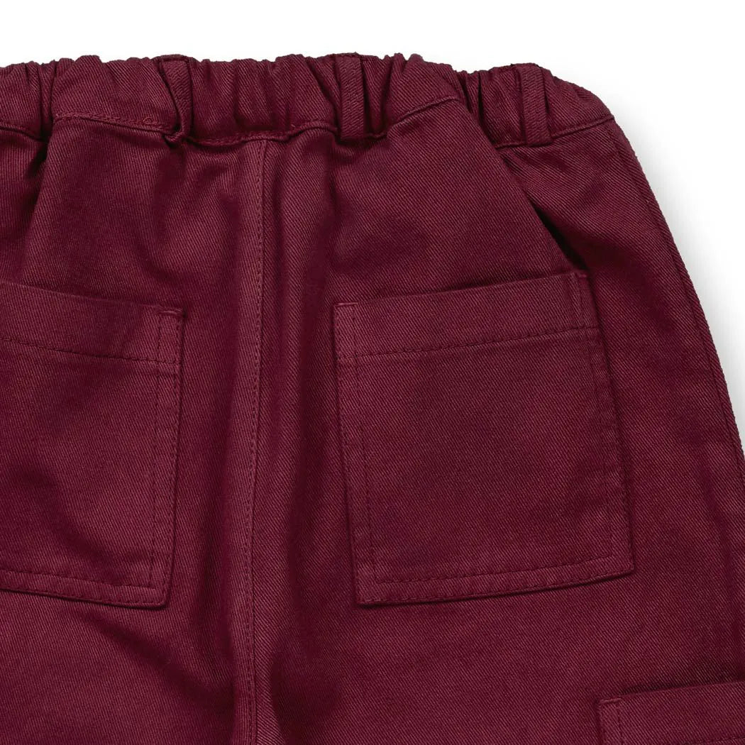 Pantaloni Wine Red | Sense Organics
