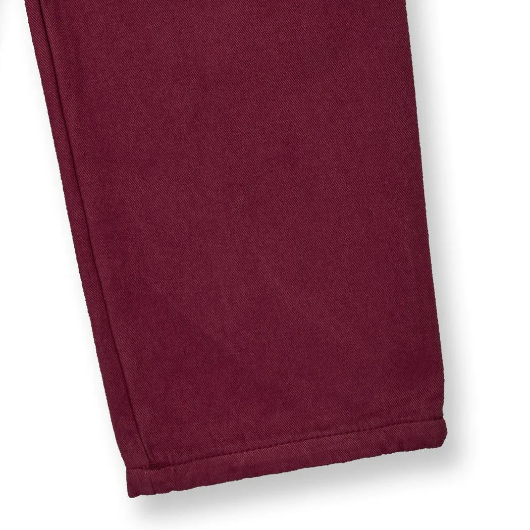 Pantaloni Wine Red | Sense Organics