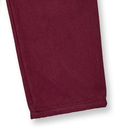 Pantaloni Wine Red | Sense Organics