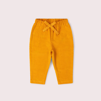 Pantaloni a coste Gialli | Little Green Radicals