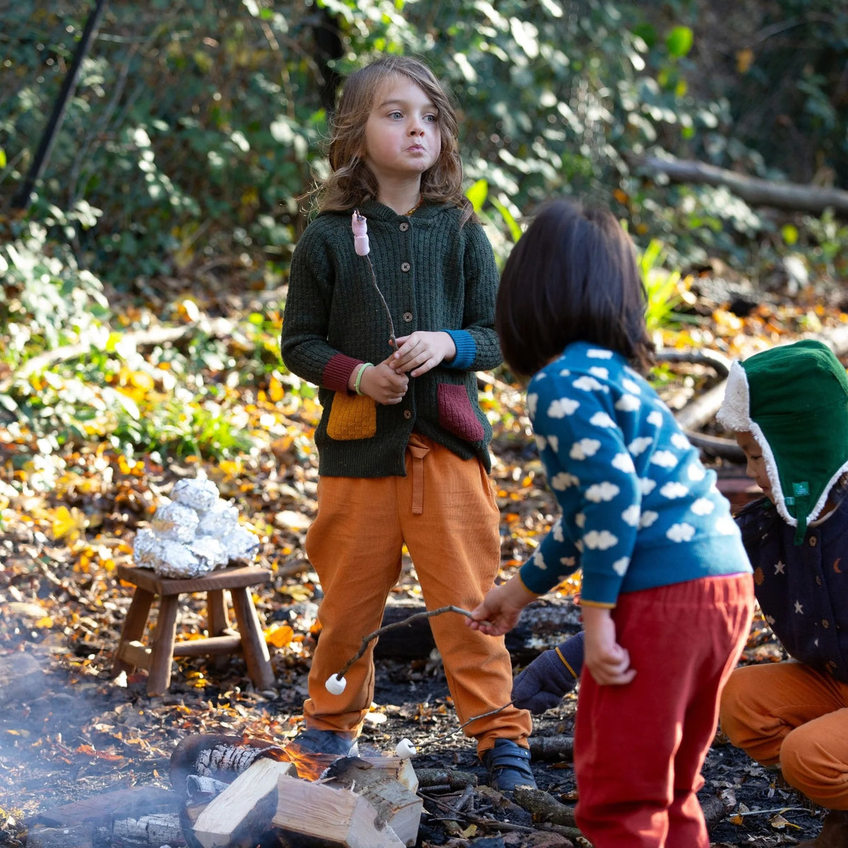 Pantaloni a coste Gialli | Little Green Radicals