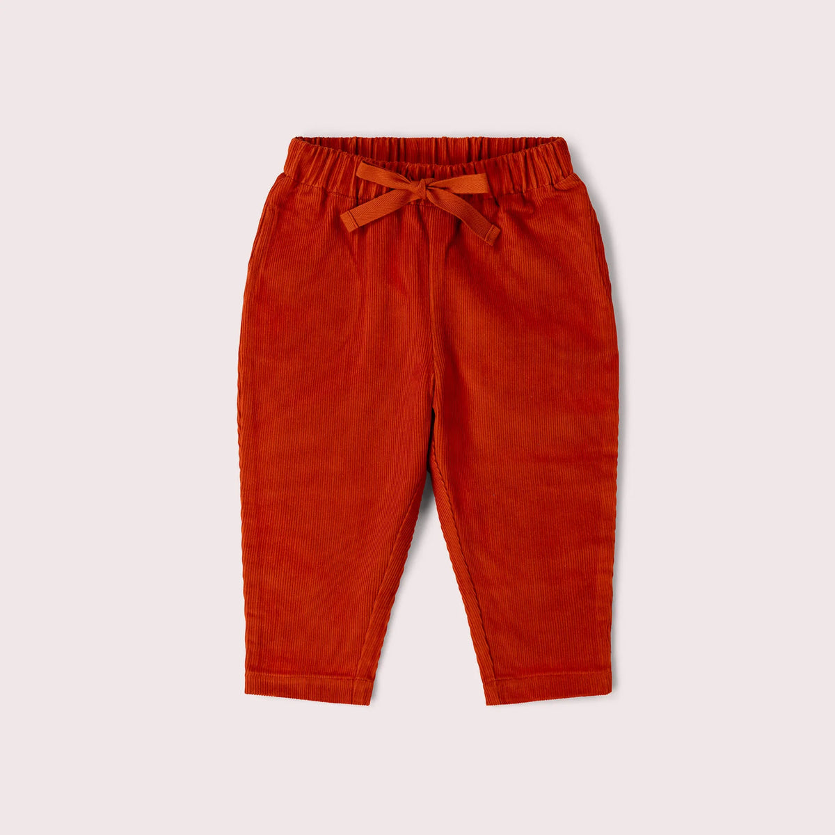Pantaloni a coste Rossi | Little Green Radicals
