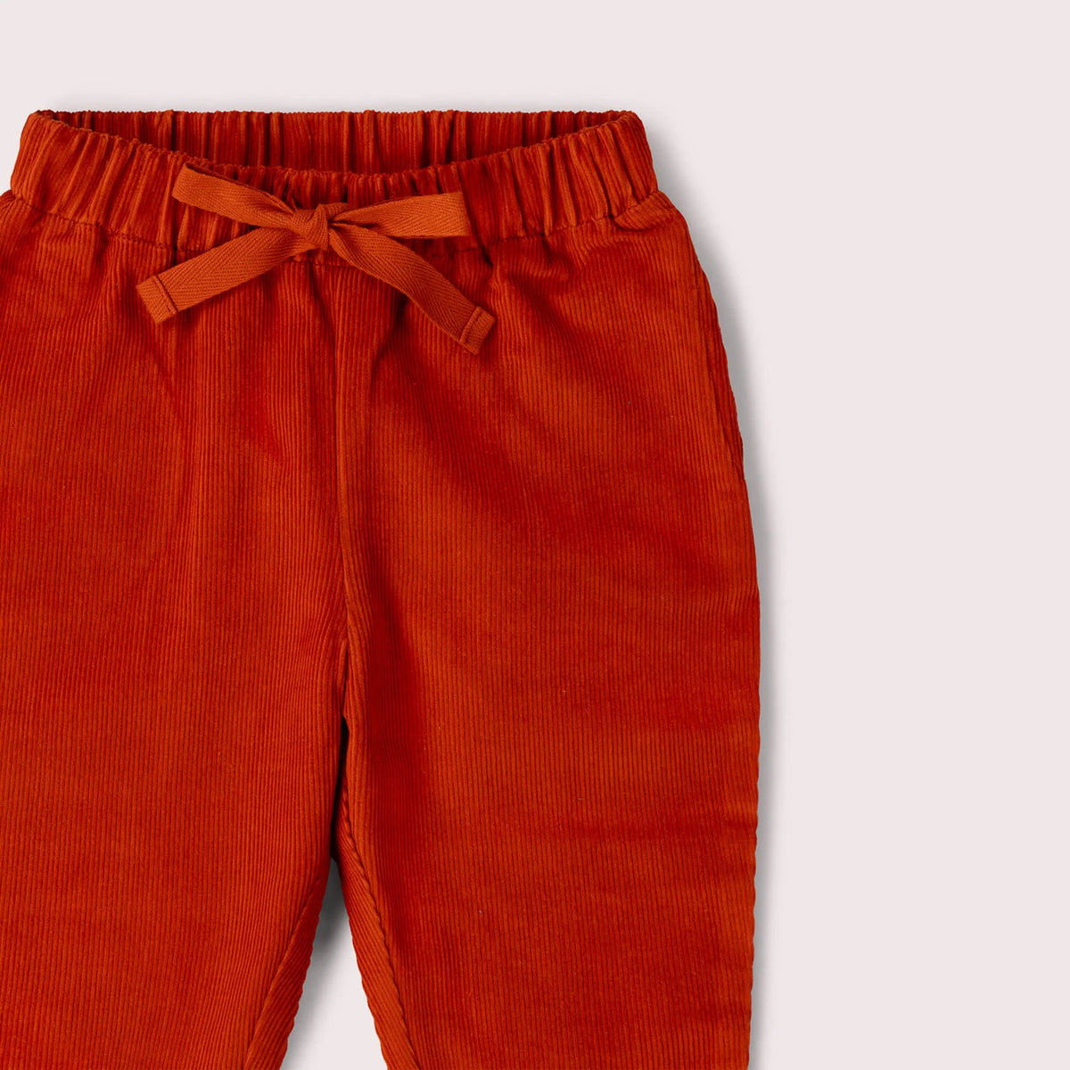 Pantaloni a coste Rossi | Little Green Radicals