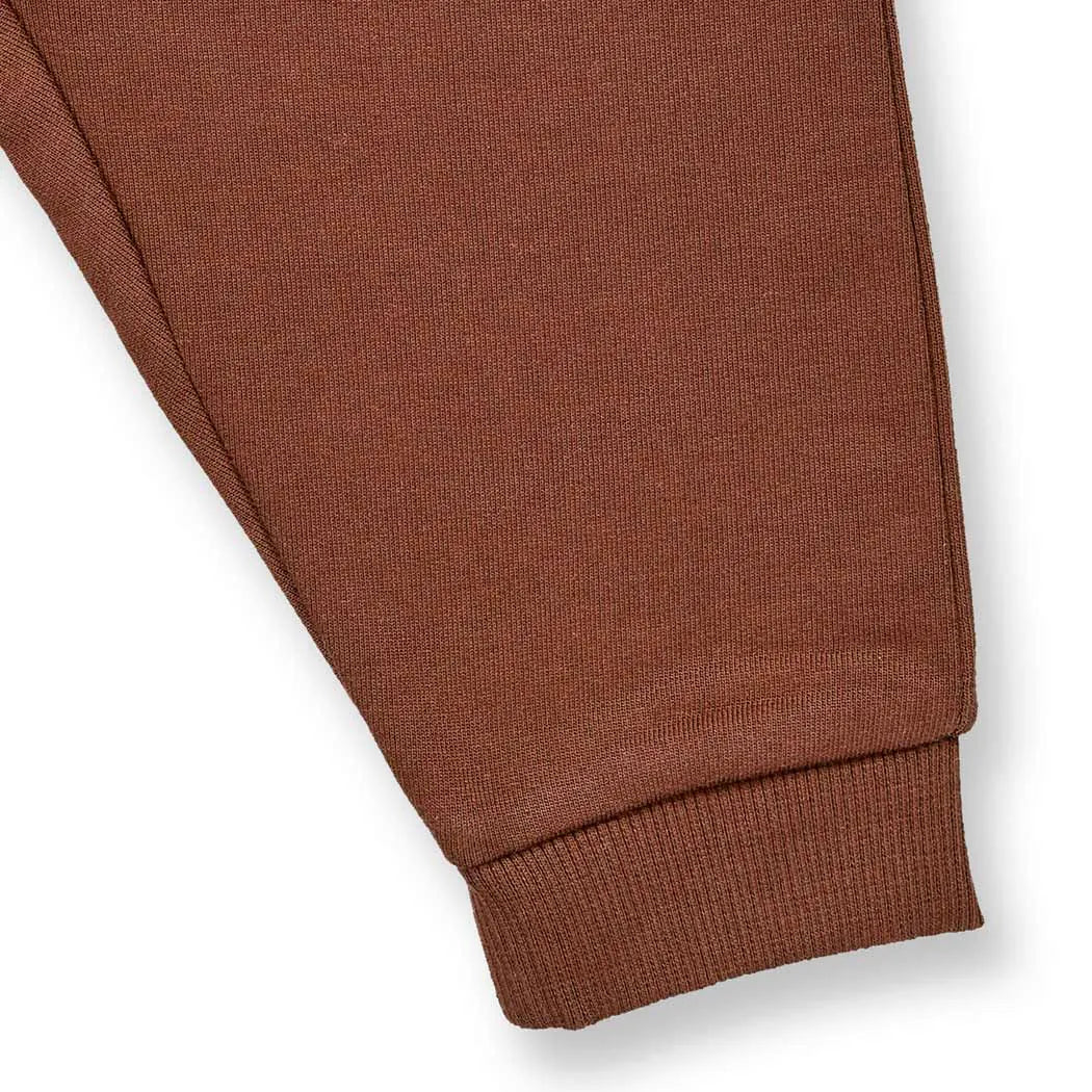 Pantaloni Marroni Neonato | Sense Organics
