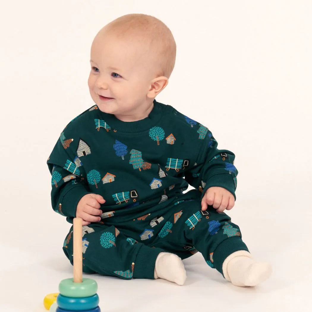 Pantaloni Woodland Neonato | Sense Organics