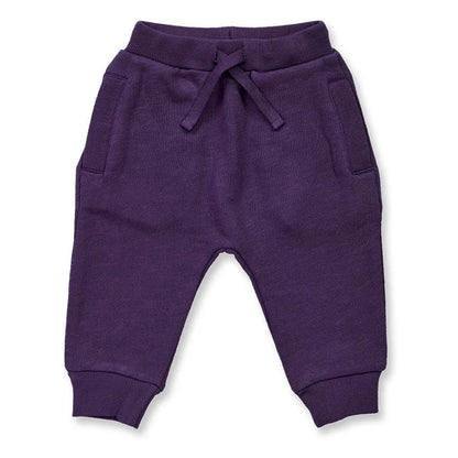Pantaloni Viola Neonato | Sense Organics