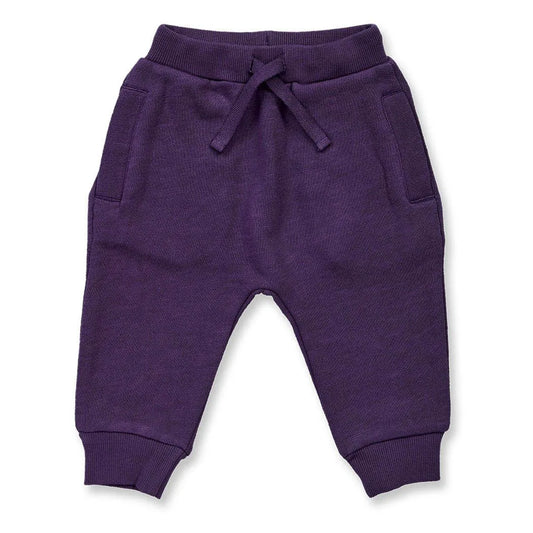 Pantaloni Viola Neonato | Sense Organics