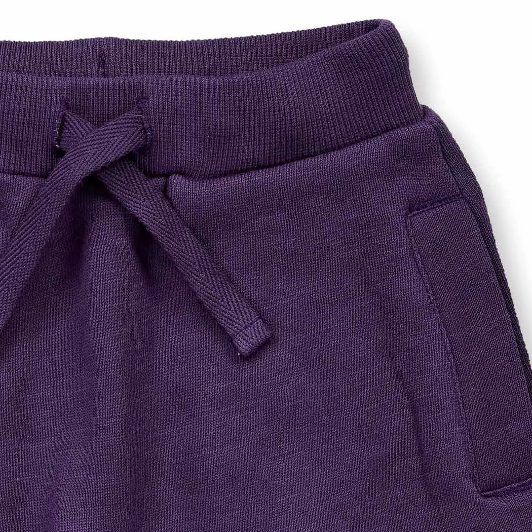 Pantaloni Viola Neonato | Sense Organics
