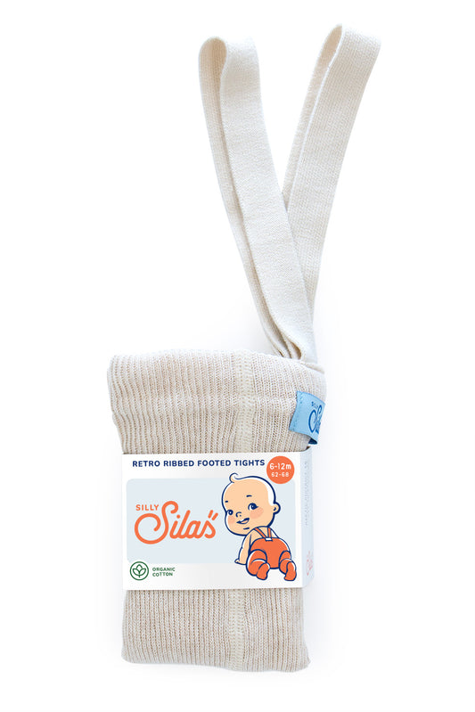 Collant Cream Blend con piede e bretelle | Silly Silas