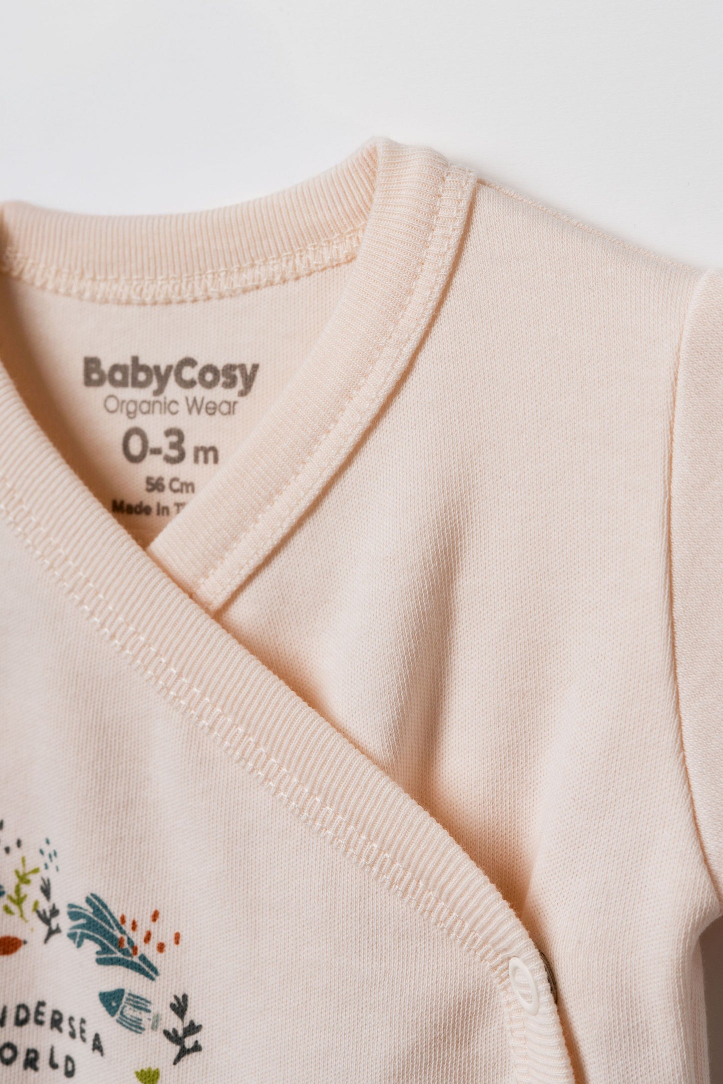 Set 2 body kimono neonato mare | BABYCOSY ORGANIC
