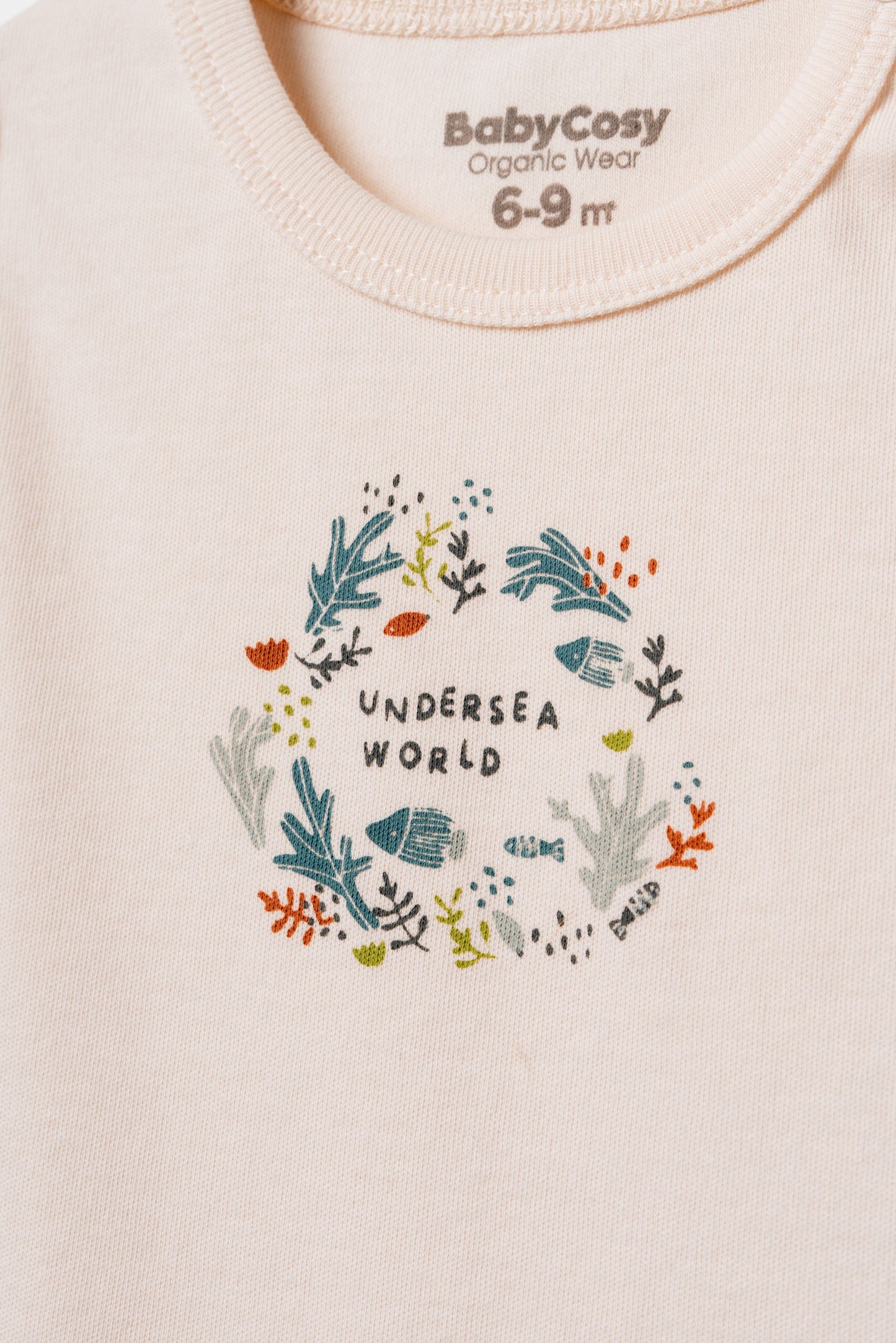Set 2 body senza maniche mare | BABYCOSY ORGANIC
