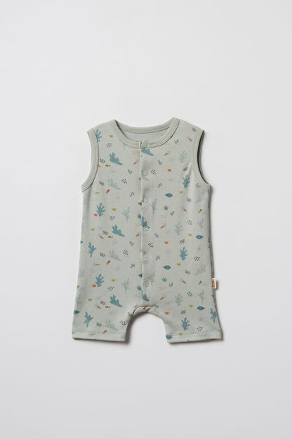 Set 2 tutine senza maniche mare | Babycosy Organic