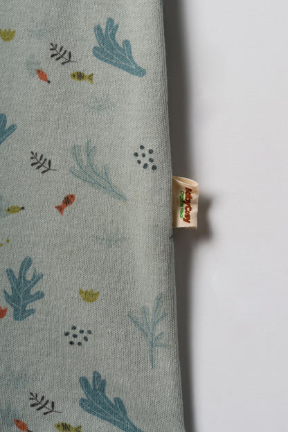 Tutina corta con zip | Babycosy Organic