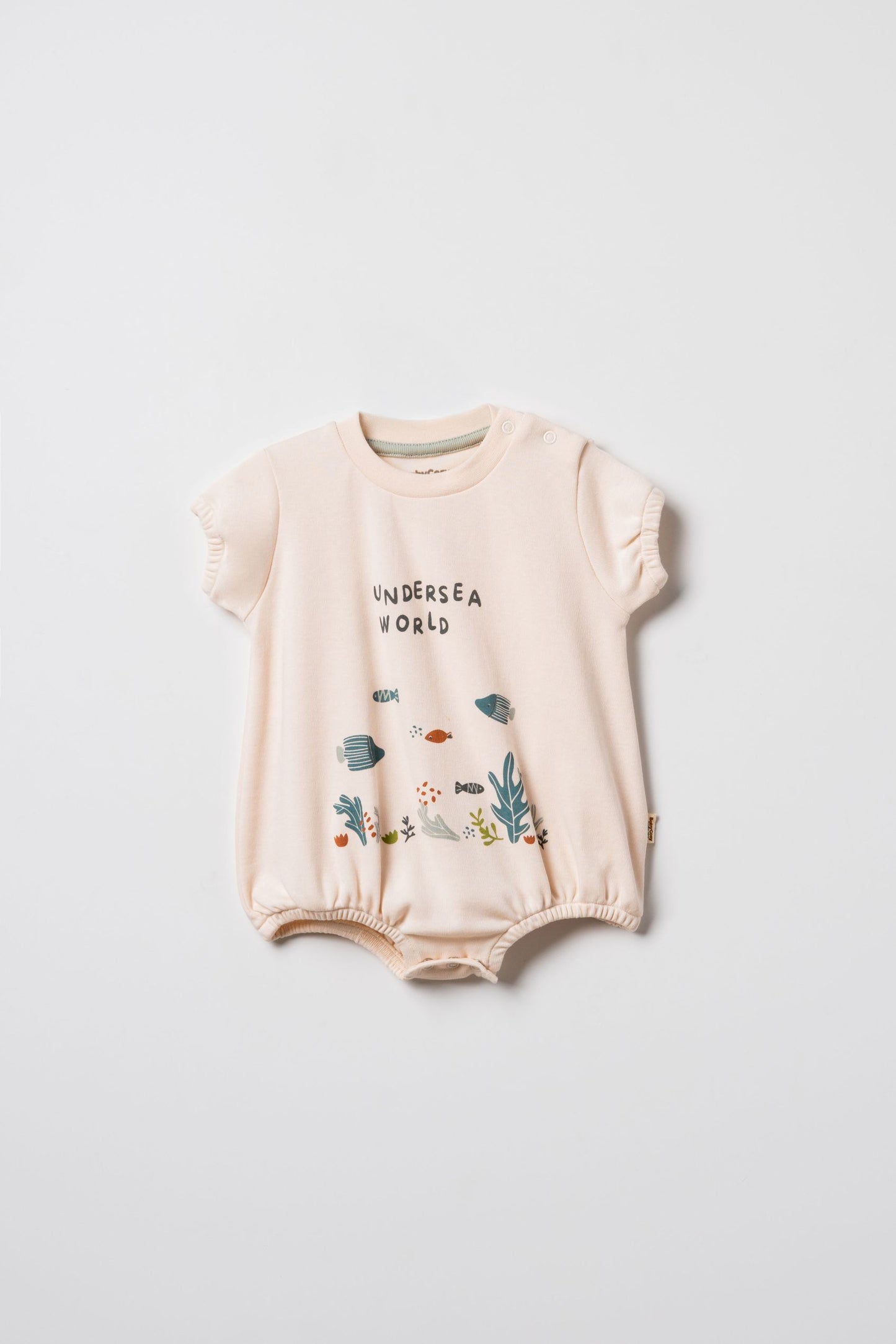 Set 2 pagliaccetti cotone organico mare | Babycosy Organic