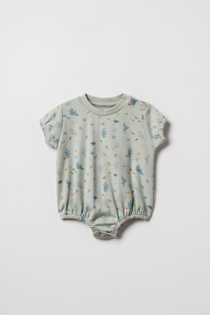 Set 2 pagliaccetti cotone organico mare | Babycosy Organic