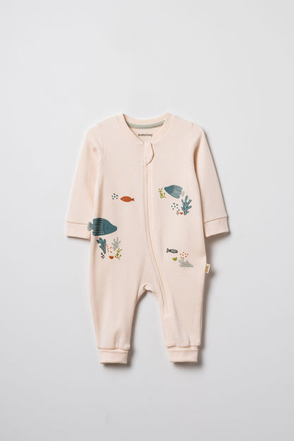 Tutina lunga con zip | Babycosy Organic