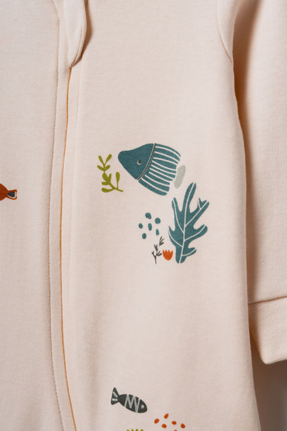 Tutina lunga con zip | Babycosy Organic