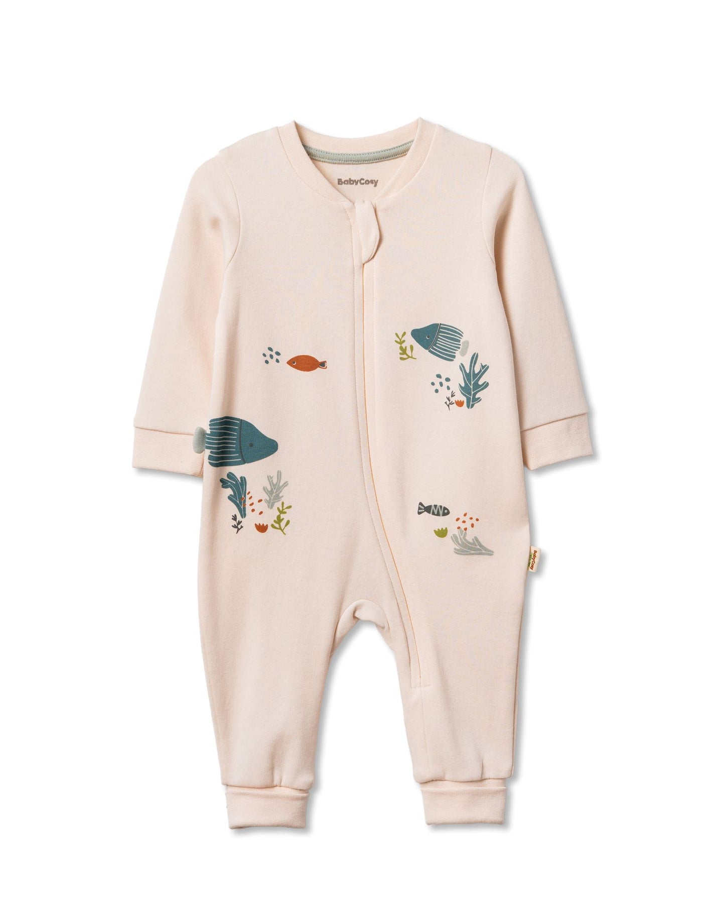 Tutina lunga con zip | Babycosy Organic