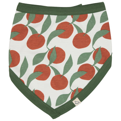Bavaglino arancia in cotone organico | PIGEON ORGANICS