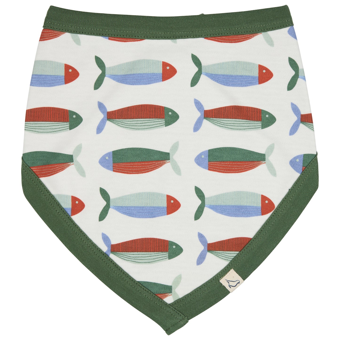 Bavaglino sardine in cotone organico | PIGEON ORGANICS