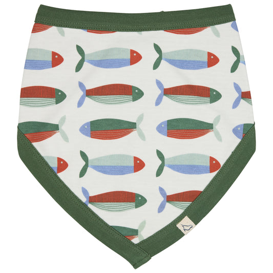 Bavaglino sardine in cotone organico | PIGEON ORGANICS