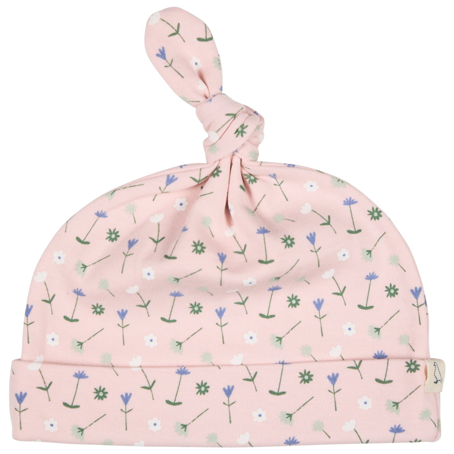 Cappellino con nodo fiori rosa| PIGEON ORGANICS