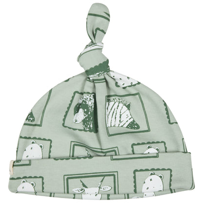 Cappellino con nodo ritratti | PIGEON ORGANICS
