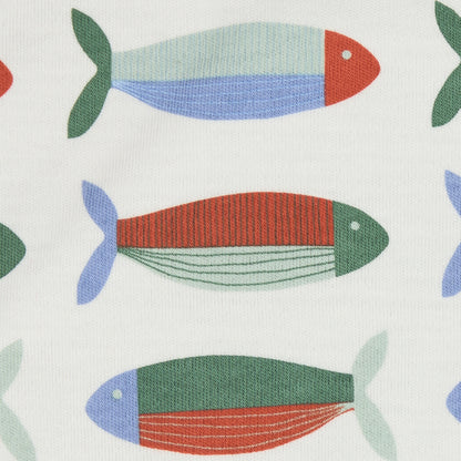 Tutina kimono sardine in cotone organico | PIGEON ORGANICS