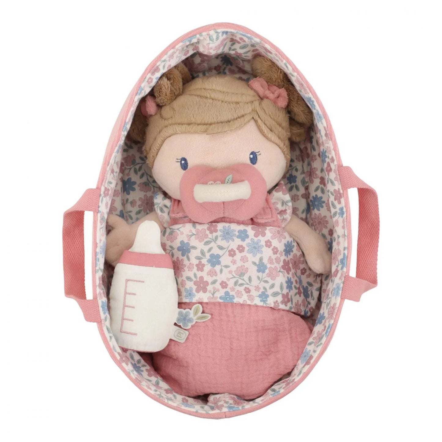 Set bambola morbida Rosa con accessori | Little Dutch