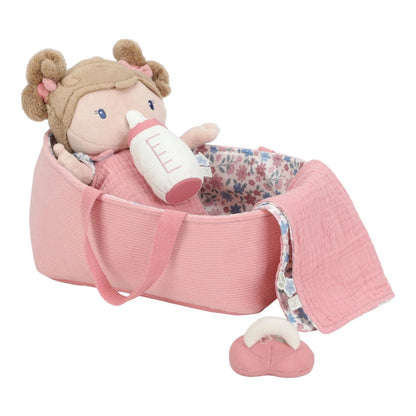 Set bambola morbida Rosa con accessori | Little Dutch