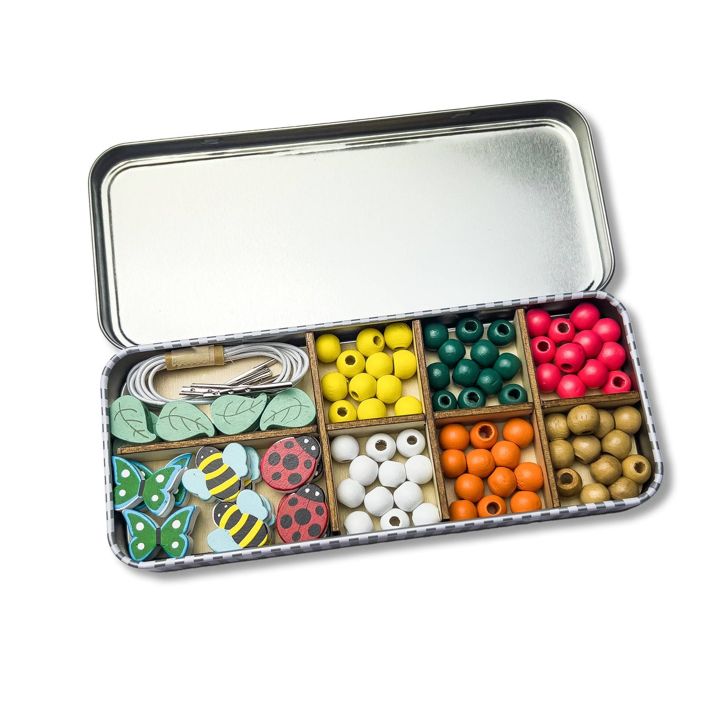 Kit creativo braccialetti in legno Minibeast – Cotton Twist