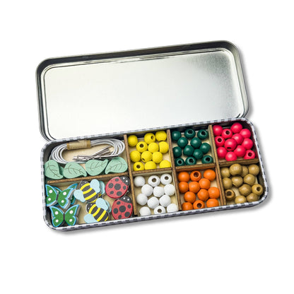Kit creativo braccialetti in legno Minibeast – Cotton Twist