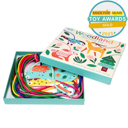 Set creativo da cucito senza ago – Woodland | Rex London
