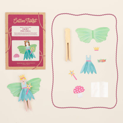 Kit creativo bambola Fata - Cotton Twist