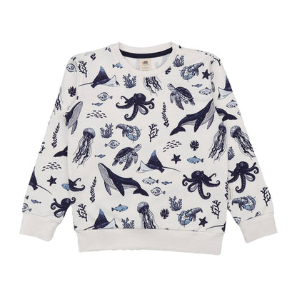 Felpa Oceano in cotone biologico – Walkiddy
