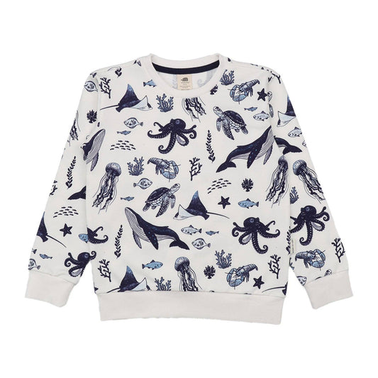 Felpa Oceano in cotone biologico – Walkiddy