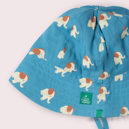 Cappello da sole reversibile elefante | Little Green Radicals
