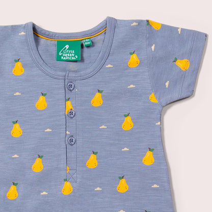 Tutina estiva pere in cotone biologico – Little Green Radicals