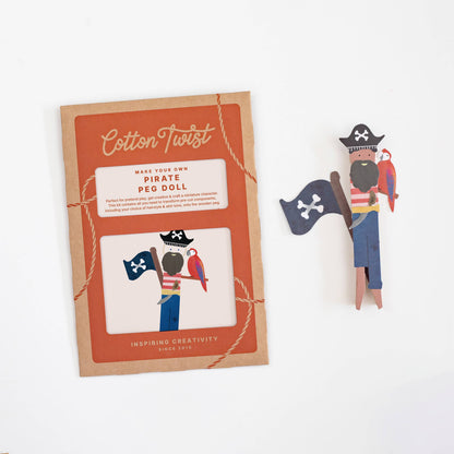 Kit creativo bambola Pirata- Cotton Twist