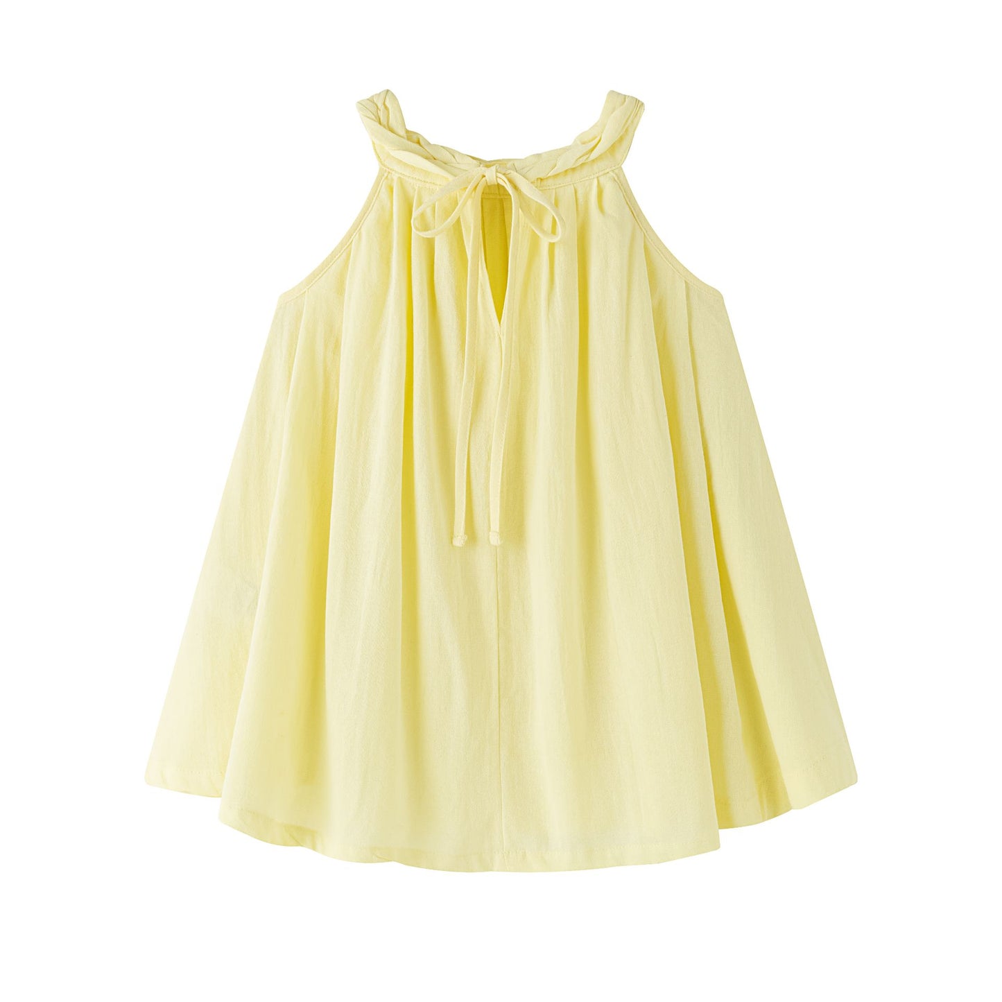 Vestito giallo leggero bambina | NEWNESS