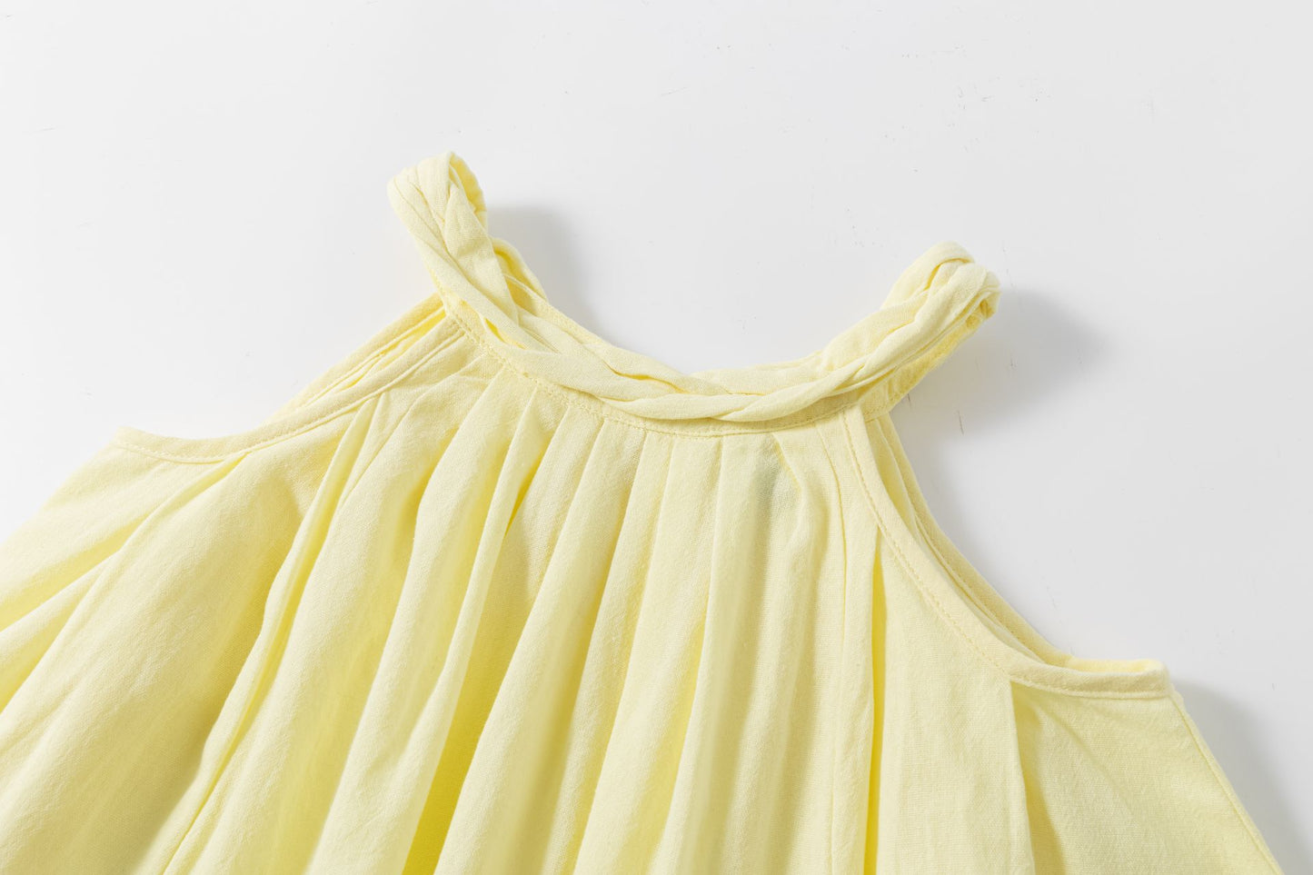 Vestito giallo leggero bambina | NEWNESS