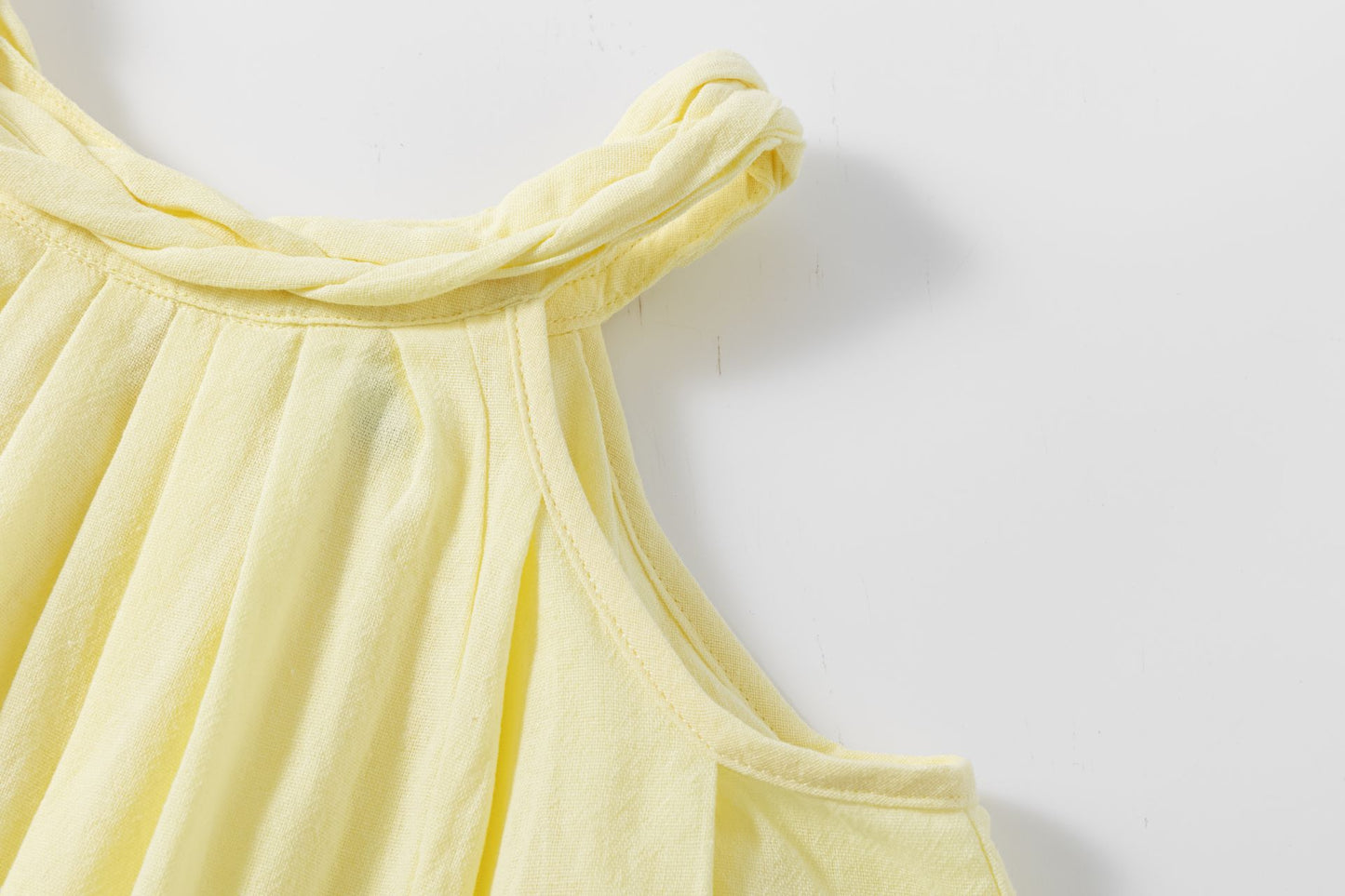 Vestito giallo leggero bambina | NEWNESS