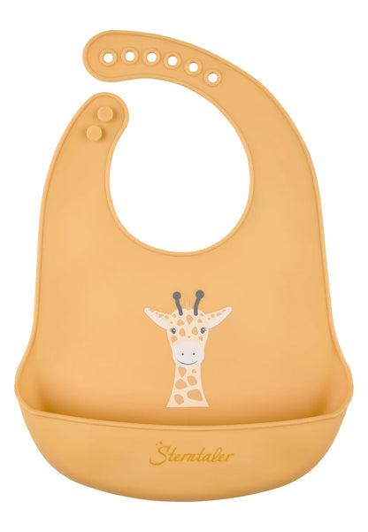 Bavaglino in silicone giraffa gialla | STERNTALER