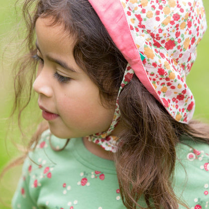 Cappello da sole reversibile coccinelle | Little Green Radicals